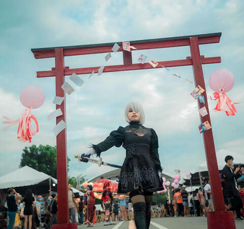 my first ever sponsored cosplay.